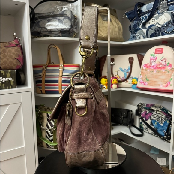 Coach 65th Anniversary Legacy Ali Ox Blood Shoulder Bag - Picture 3 of 12